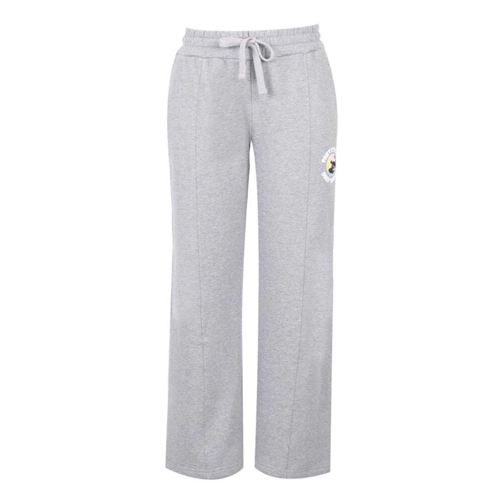 Pretty Boy Ugly World Womens/Ladies Cotton Logo Standard Joggers / Gray